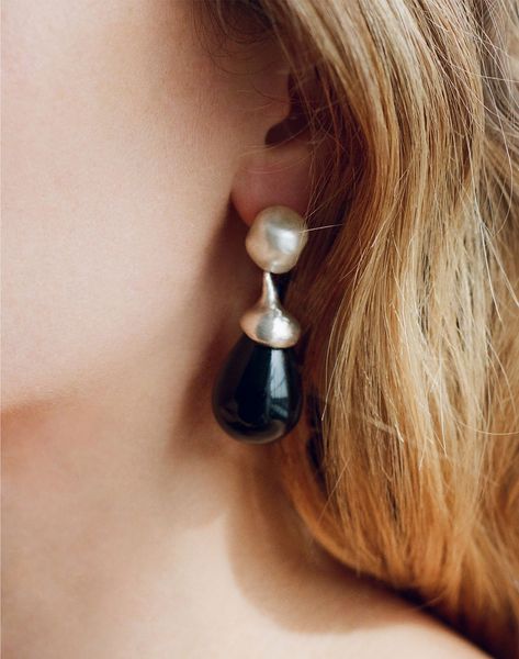 Sophie Buhai Jewelry, How To Wear Pearls, Expensive Earrings, Vintage Inspired Earrings, Wear Pearls, Abstract Earrings, Sophie Buhai, Fall Accessories, Drop Earring