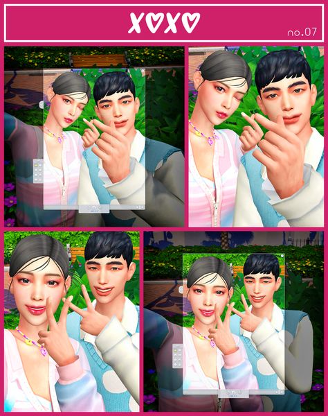 [PairedSelfie] X♡X♡ #07 | Patreon Sims Mods, Sims 4 Mods, Me Time, The Sims, Sims 4, Give It To Me