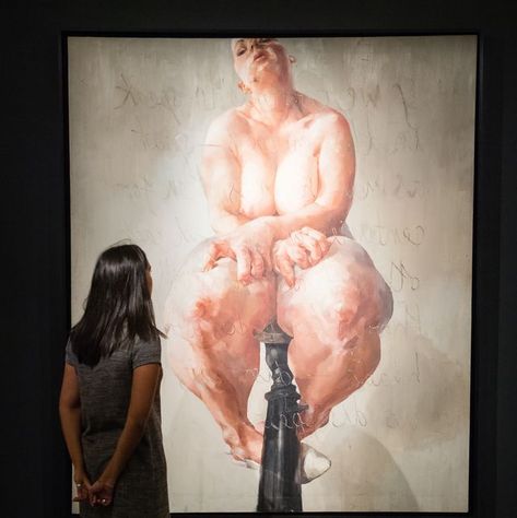 Jenny Saville Paintings, Jenny Saville, Lucian Freud, Saatchi Gallery, David Hockney, Robin Williams, A Level Art, Caravaggio, British Artist