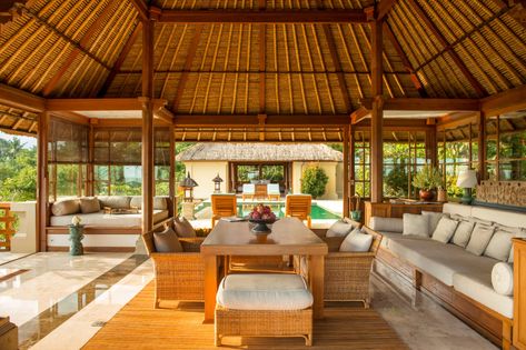 Balinese Resort, Tropical Modernism, Bali Accommodation, Renovation House, Star Beach, Bamboo Roof, Balinese Style, Poolside Cabana, Rice Paddies