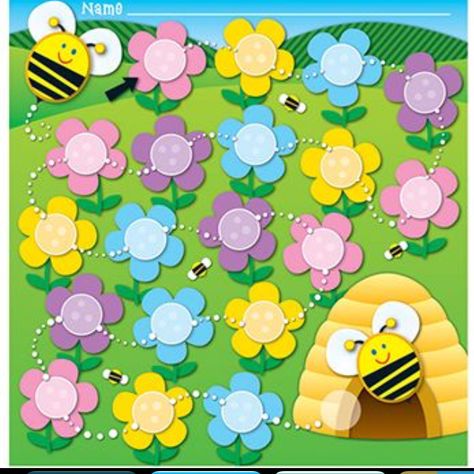 Orla Infantil, Birthday Chart Classroom, Tracking Student Progress, Incentive Charts, Attendance Chart, Behavior Goals, Flower Crafts Kids, Bee Themed Classroom, Bee Classroom