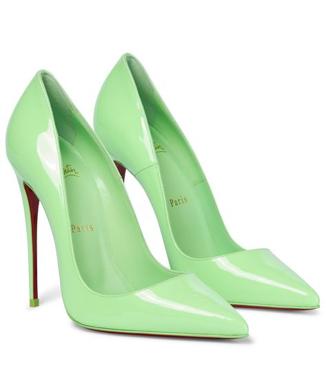 Kate Louboutin, So Kate Louboutin, Chic High Heels, Dr Shoes, Christian Louboutin So Kate, So Kate, Fancy Shoes, Patent Leather Pumps, Dream Shoes