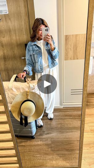 36K views · 3.2K reactions | Travel Outfit & the white set is a Free People look for less.Lots of colors,sooo comfy and currently on sale! Wearing XS, tts. Like ♥️ this post then comment ‘Link’ and I’ll send outfit details or click link in bio>Shop My Reels/Outfits. More sizing details below.

📣Make sure that you are following me to ensure that DM is sent. Check your ‘request’ folder if you don’t see it. 

📣Sale items in this reel:
White set on sale + 20% off coupon 
My fav carry-on luggage
Designer Bag look  for less personal carry-on
Straw Hat 

Price subject to change anytime. 

Sizing Deets 📣I’m 5’2” 118#
What I wore on the airport to fly from Houston to Cabo in February.
2-piece set in XS, tts(Free People look for less). I have this in multiple colors, so chic and comfy.
Denim Jack Travel Prep, Carry On Luggage, Straw Hat, Travel Outfit, What I Wore, Outfit Details, Carry On, Sale Items, Free People