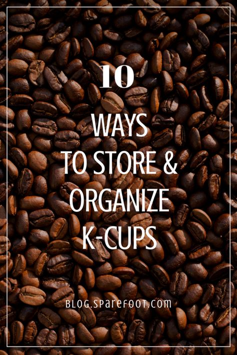 So you have a Keurig coffee maker and all those wonderful little K-Cups. Seemingly hundreds of those little K-Cups. It’s great, all those different flavors to enjoy – but how do you store the things? And how long will they keep? We know not to store all those coffee pods in the freezer, but what about reclaiming your kitchen counter? Keurig Coffee Station On Counter, K Cup Storage Ideas, Keurig Station, Keurig Iced Coffee, Keurig Coffee Station, Keurig Pods, K Cup Storage, Keurig Coffee Maker, Coffee Organization