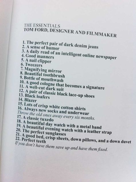 Tom Ford Checklist Best Mouthwash, Black Lace Up Shoes, Dark Suit, Classic Tuxedo, Mode Tips, The Perfect Guy, Gentleman Style, Lace Up Shoes, Tom Ford