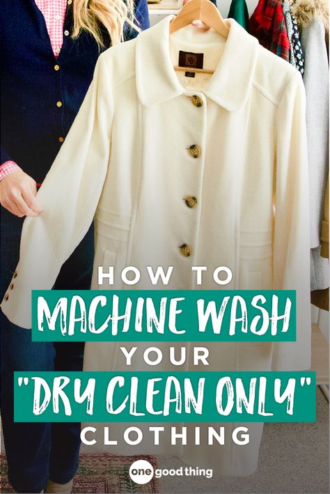 Dry Cleaning Clothes, Dry Cleaning At Home, Cleaning Diy, Clean Clothes, How Do You Clean, Clothes Steamer, Delicate Clothes, Dry Cleaners, Fashion Hacks