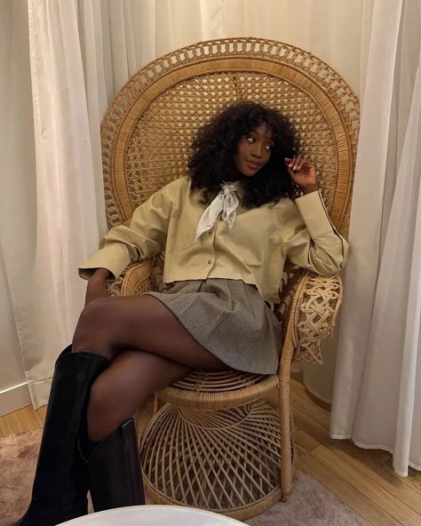 Emmanuelle Koffi, Fashion Aesthetic, Brown Eyes, European Fashion, Influencer, France, On Instagram, Instagram