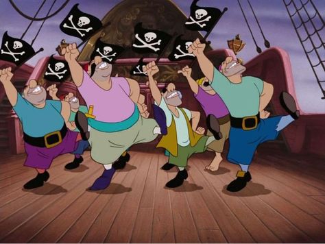 Captain Hook Peter Pan, Peter Pan Characters, Peter Pan 1953, Peter Pan Art, Pirate Crew, Mickey House, Peter Pan Disney, Pirate Boy, Disney On Ice