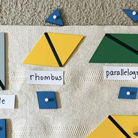 Types Of Triangles, Types Of Angles, Montessori Education, The Cabinet, The Triangle, Home Education, Study Unit, Homeschool Mom, Triangles