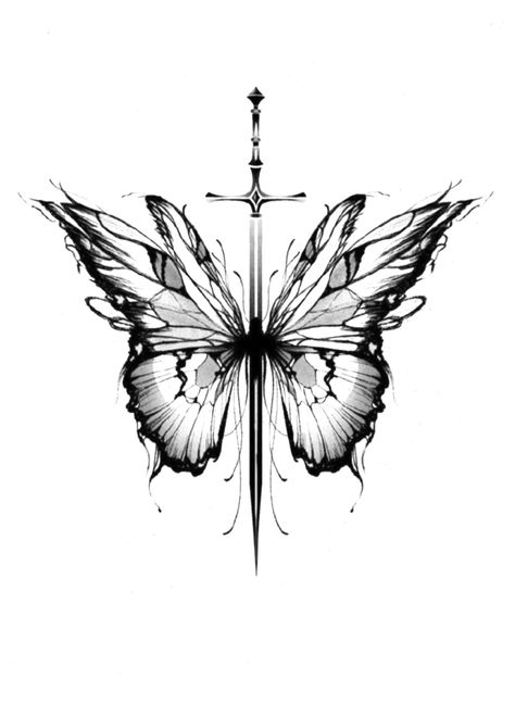 Decaying Butterfly Tattoo, Dark Spine Tattoos For Women, Cybersigilism Tattoo Butterfly, Spooky Butterfly Tattoo, Web Chest Tattoo, Horizontal Tattoos For Women, Two Butterflies Tattoo Design, Two Butterfly Tattoo, Snake Butterfly Tattoo