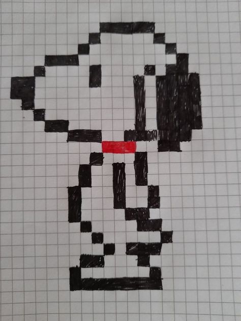 Graph Paper Drawings Hello Kitty, Pixel Art Big Pixels, Graph Drawings, Square Drawing, Piskel Art, Graph Paper Drawings, Easy Pixel Art, Pixel Art Templates, Pixel Drawing