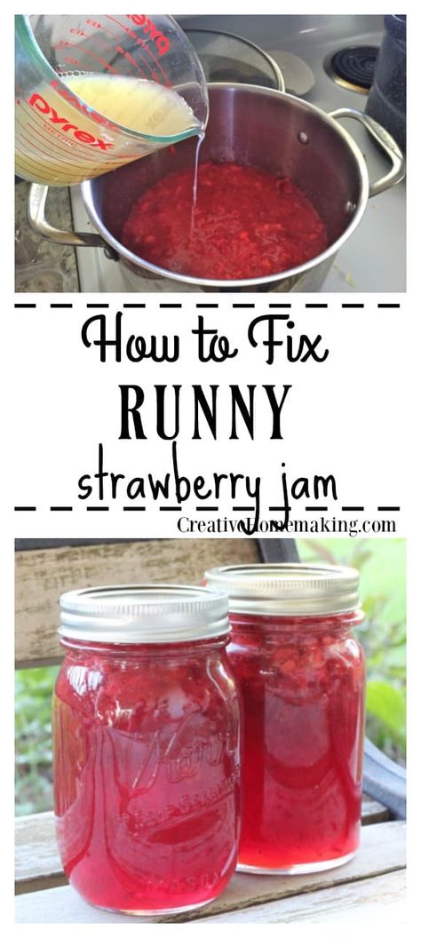 Canning Jams, Strawberry Freezer Jam, Canned Meats, Grape Jam, Strawberry Jam Recipe, Jam Recipes Homemade, Canning Jam, Homemade Jelly, Freezer Jam