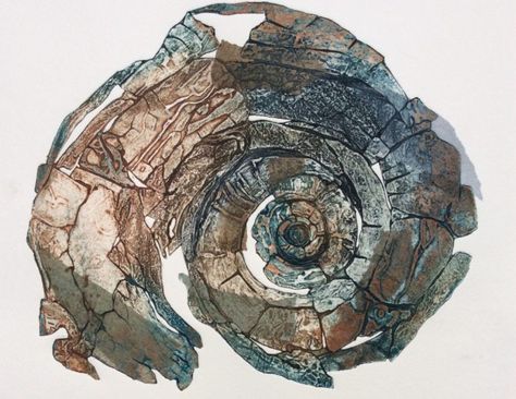 Somerset Art Works » slowe Fossil Art, Collagraph Printmaking, Collagraphy, Artist Sketchbook, Art Degree, Print Inspiration, Art Event, Monoprint, Childrens Art