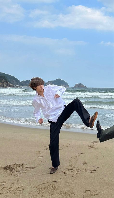 Txt Beomgyu, A Man, White