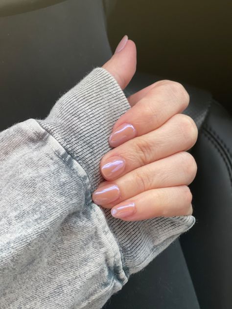 Pink Opal Chrome Nails, Chrome Powder On Clear Nails, Neutral Iridescent Nails, Summer Shimmer Nails, Nude Irredescent Nails, Opal Nails Short, White Chrome Powder Nails, Dip Powder Chrome Nails, Nude Iridescent Nails