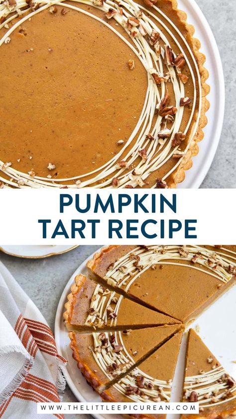 pumpkin tart Pumpkin Tartlets, Pumpkin Tarts Recipe, Pumpkin Tart, Easy Pumpkin Dessert, Pumpkin Tarts, Pumpkin Pie Spice Mix, Tart Dough, Tarts Recipe, Sugar Dough