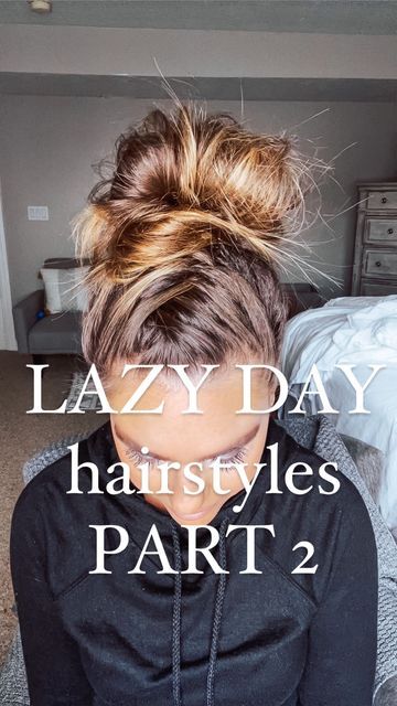 Easy Messy Hairstyles, Easy Updos For Medium Hair, Lazy Day Hairstyles, Easy Updos For Long Hair, Day Hairstyles, Nurse Hairstyles, Ponytail Hairstyles Easy, Lazy Hairstyles, Easy Hairdos