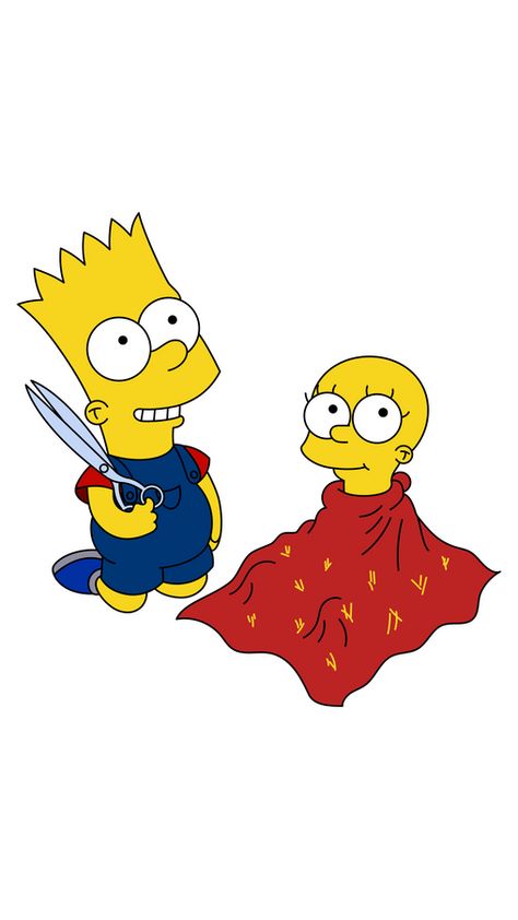 Lisa And Bart Simpson Tattoo, Bart And Lisa Tattoo, Lisa And Bart Simpson, Bart And Lisa, Bart And Lisa Simpson, Simpson Family, Simpsons Tattoo, Simpsons Funny, Simpson Wallpaper Iphone