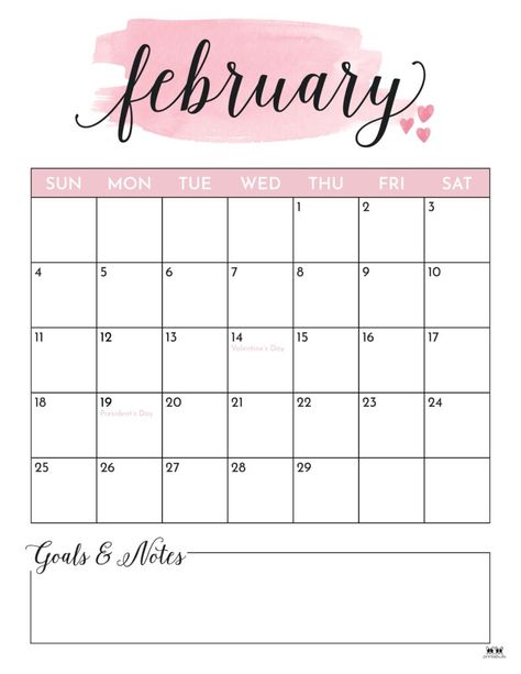 Calendar Free Printable, Free Planner Pages, February Month, Essay Plan, Planner Designs, February Calendar, Month Of Love, Young Farmers, Monthly Planner Template