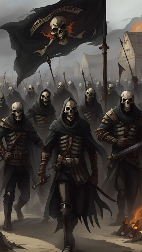 Undead Army Fantasy Art, Army Fantasy Art, Laughing Coffin, Fantasy Army, Undead Army, Vampire Counts, Warrior Concept Art, The Howling, Age Of Empires