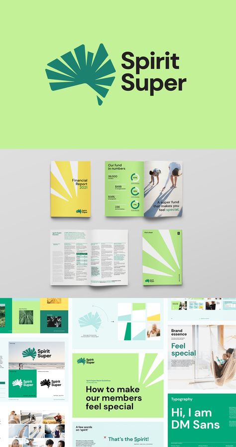 Financial Branding Design, Financial Services Branding, Financial Branding, A Name Logo, Spirit Logo, Green Branding, Identity Design Inspiration, Logo Presentation, Proposal Design