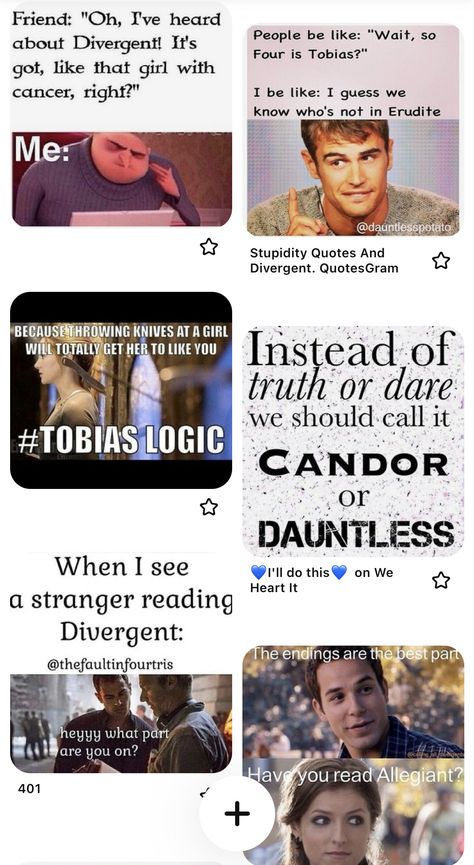 Neuro Divergent Memes, Four Fanart Divergent, Divergent Jokes Funny, Divergent Funny Memes, Divergent Funny Memes Hilarious, Factions Divergent, Divergent 1, Divergent Jokes, Divergent Tris