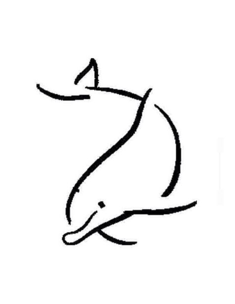 Dolphin Drawing, Dolphin Tattoo, Dolphins Tattoo, Google Google, Tattoo Zeichnungen, Sketch Tattoo, Tiny Tattoo, Board Pin, Tattoo Sketch