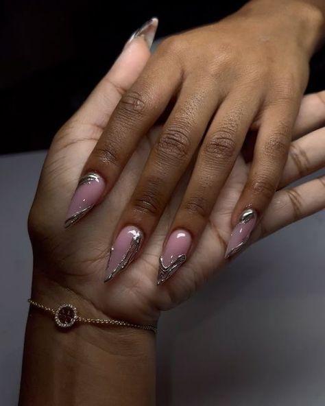 Drip Nails, Fully Booked, Classy Acrylic Nails, Short Square Acrylic Nails, Unique Acrylic Nails, Acrylic Nails Coffin Short, Short Acrylic Nails Designs, Pink Acrylic Nails, Oval Nails