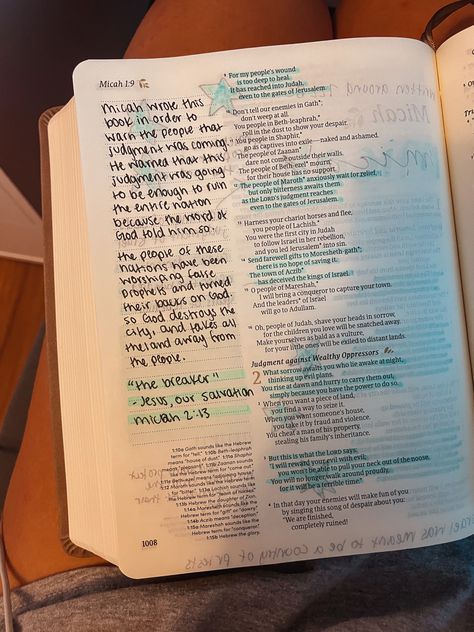 Book Of Micah Bible Study, Micah Bible Journaling, Bible Annotations, Bible Drawings, Esv Bible, Bible Drawing, Bible Things, Scripture Writing, Journal Bible