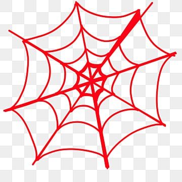 Spider Web Png, Red Spider Web, Spider Clipart, Spider Cartoon, Web Clipart, Spider Web Halloween Decorations, Web Cartoon, Halloween Borders, Cartoon Silhouette