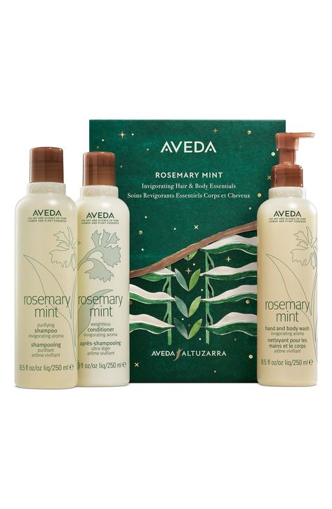 Aveda x Altuzarra Rosemary Mint Shampoo, Conditioner & Body Wash Gift Set $74 Value available at #Nordstrom Aveda Rosemary Mint, Rosemary Mint Shampoo, Best Clarifying Shampoo, Clarify Hair, Shampoo For Fine Hair, Best Dry Shampoo, Mint Shampoo, Travel Shampoo, Stone Island Shadow Project