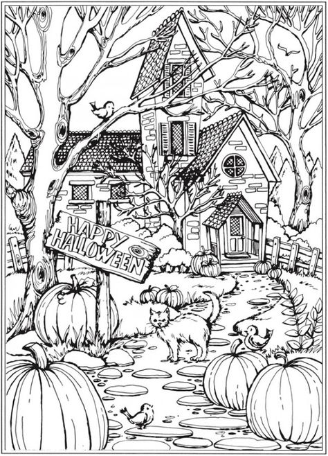 6 Fall and Halloween Coloring Pages – Stamping Autumn Colouring Pages, Fall Coloring Pictures, Autumn Coloring Pages, Nightwing Cosplay, Fall Coloring Sheets, Halloween Coloring Pages Printable, Drawing Colouring, Pumpkin Coloring, Farm Coloring Pages