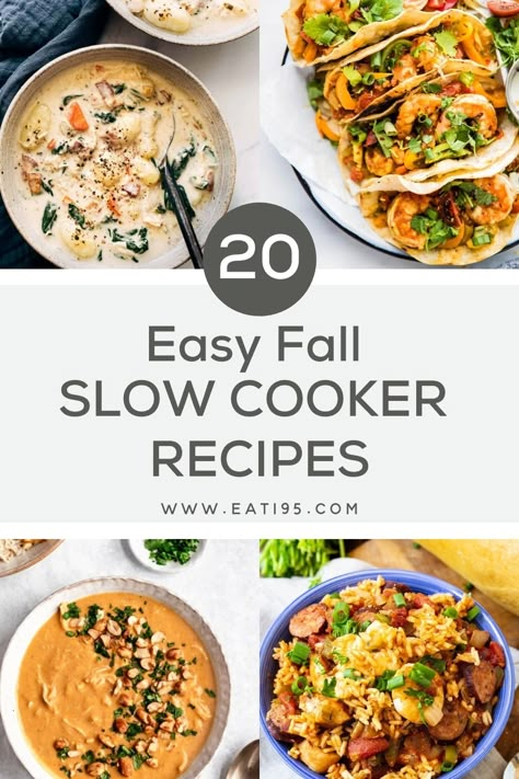 Fall Slow Cooker Meals, Fall Crock Pot Recipes, Pot Roast Beef Stew, Meals For Fall, Soups Easy, Slow Cooker Ratatouille, Pot Roast Beef, Slow Cooker Meal Prep, Fall Slow Cooker