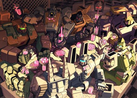 The Wreckers Transformers, Wreckers Transformers, Transformers Wreckers, Draw Transformers, Cartoon Transformers, Transformers Wallpaper, Transformers Idw, Transformers Fanart, Transformers Autobots