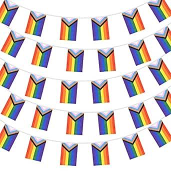 Pride Month Decorations, Month Decorations, Pride Banner, Sunshine Weather, Lgbtq Rainbow, Home Balcony, Bunting Flag, Pennant Flags, Banner Flag