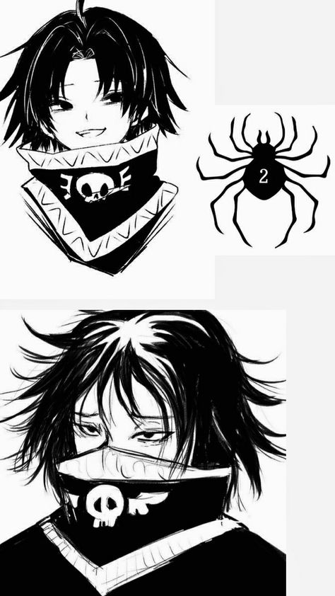 Feitan Hxh Tattoo, Phantom Troupe Tattoo Feitan, Feitan Tattoo Placement, Feitan Hunter X Hunter Tattoo, Feitan Spider Tattoo, Hunter X Hunter Feitan, Feitan Hunter X Hunter, Hunter Spider, Feitan Portor