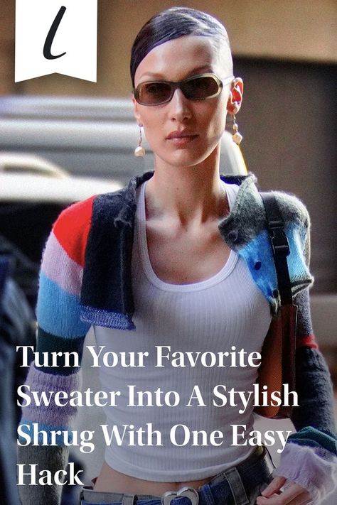 A shrug is a unique garment. It's like a bolero but not quite. #shrug #fashion #falloutifits Fashion Sites, Favorite Sweater, Simple Tricks, Upcycle Clothes, Fast Fashion, The List, Diy Fashion, At Home, Turn Ons