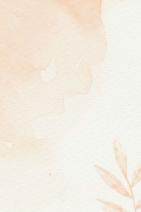 Pink watercolor patterned background | premium image by rawpixel.com / katie Watercolor Pattern Background, Aesthetic Android, نباتات منزلية, Orange Watercolor, Patterned Background, Paper Background Texture, Flower Background Wallpaper, Pastel Background, Orange Background