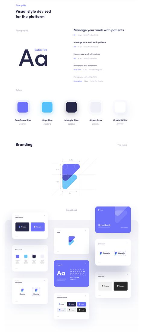 App Presentation Design, Style Guide Ui, Logo Design Presentation, To Do App, Ux Design Principles, Ui Ux 디자인, Ui Color, Style Guide Design, Logo Presentation