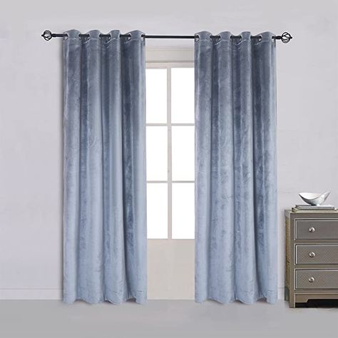 Light Blocking Curtains, Velvet Drapes, Soft Luxury, Curtain Texture, Blackout Drapes, Darkening Curtains, Home Curtains, Velvet Curtains, Room Darkening Curtains