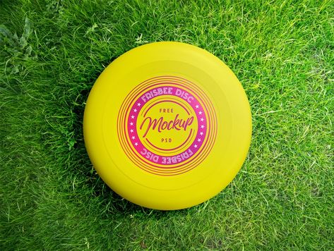 Free Frisbee Disc Mockup PSD Frisbee Disc, Free Mockup Templates, 21st Gifts, Summer Bucket Lists, Gen Z, Summer Bucket, Mockup Templates, Cartoon Pics, Free Mockup