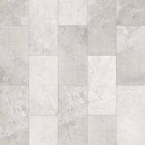 Setagrip 18 in. W x 18 in. L Greek Pillars Loose Lay Luxury Vinyl Plank Flooring (36 sq. ft./case) SG-4370-07 Vinyl Tile Bathroom, Marble Vinyl, Ice Cap, Interlocking Tile, Luxury Vinyl Tile Flooring, Luxury Flooring, Vinyl Tile Flooring, Resilient Flooring, Luxury Vinyl Plank Flooring