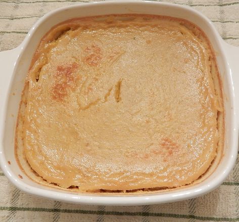 Old-Fashioned Squash Pudding Squash Custard, Cushaw Squash Recipes Soup, Cushaw Recipes, Squash Pudding Recipe, Squash Pudding, Cushaw Squash Recipes, Butternut Squash Pudding Recipe, Cushaw Pie Recipe, Cottage Cheese Pie Recipe