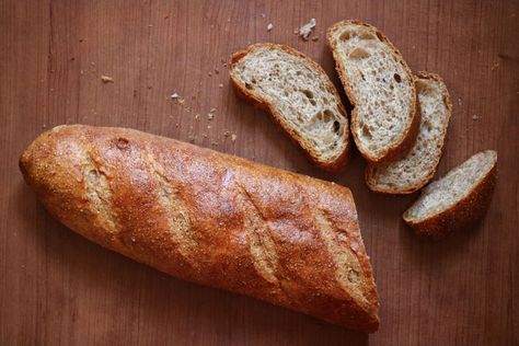 Whole Wheat French Bread Recipe, Wheat French Bread Recipe, Whole Wheat French Bread, Wheat French Bread, French Bread Recipe, Bread Soft, Country Bread, Stale Bread, Italian Bread