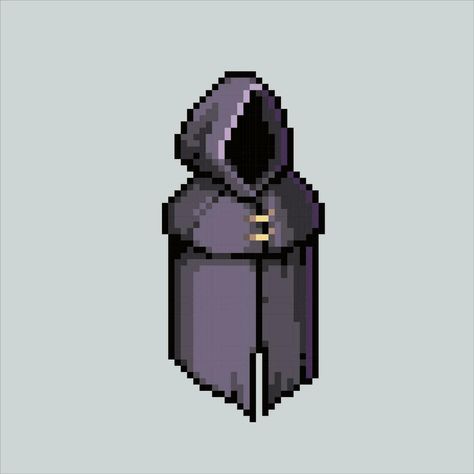 Graveyard Pixel Art, Warrior Pixel Art, Wizard Pixel Art, Magic Pixel Art, Pixel Witch, Head Lopper, Wizard Cloak, Icon For Website, Wizard Games