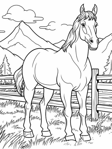 Horse Coloring Pages Turtle Coloring Pages, Free Horses, Birds In The Sky, Horse Coloring Pages, Printable Pictures, Majestic Horse, Running Horses, Horse Drawings, Horse Coloring