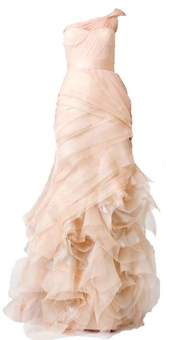 Fashion Friday: The Rise of The Blush Wedding Dress. Blush Wedding Dress, Dress Couture, Fashion Friday, Yes To The Dress, Blush Wedding, Gorgeous Gowns, Beautiful Gowns, Vera Wang, A Dress