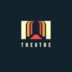 Theatre Illustration, Theatre Logo, Apps Logo, Theatre Shirts, 10 Logo, Logo Project, Theatre Design, Print Media, App Logo