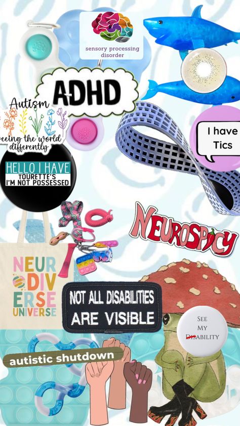 #disabled #tourettesyndrome #thisisme Tourettes Syndrome, Sensory Processing Disorder, Neurological Disorders, Sensory Processing, Sensory Toys