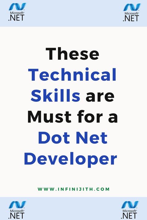 While hiring dotnet developers for your app development process, interview these technical skills to know that the developers are suitable for your project or not. Also know the must need softskills! Check now. #dotnetdevelopmentservices #hiredotnetdeveloperinindia #dotnetskills #dotnetdeveloperskills #developerskills #technicalskills #softskills #hiredotnetdeveloper #dotnetdeveloper #dotnetnetwork #dotnetdevelopmentcompanyindia App Development Process, Technical Skills, Dot Net, Soft Skills, The Net, App Development, Interview, Dots